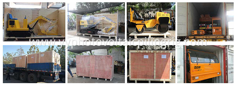 Crawler Dumper Truck Packing And Shipping Jpg